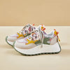 Floral Chaussures Femme Tendance Korean Canvas Casual Shoes Women's Vulcanized Platform Sneakers