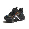 Pink Sequin Chaussures De Sport Trendy Women's Fashion Mujer Leather Sneakers Casual Shoes