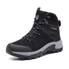 Blank Genuine Cow Suede Leather Sports Outdoor Shoes High Top Winter Hiking Boots for Men
