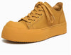 Men Chunky Platform Sneakers Black White Oversized Sole Fashion Streetwear Casual Shoes Round Toe Thick Bottom Lace up Trainers