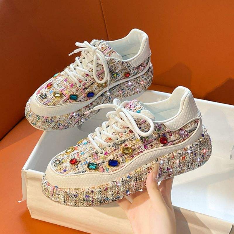 Chaussures De Sport Walking Casual Zapatillas Shoes Mujer Women's Fashion Sneakers