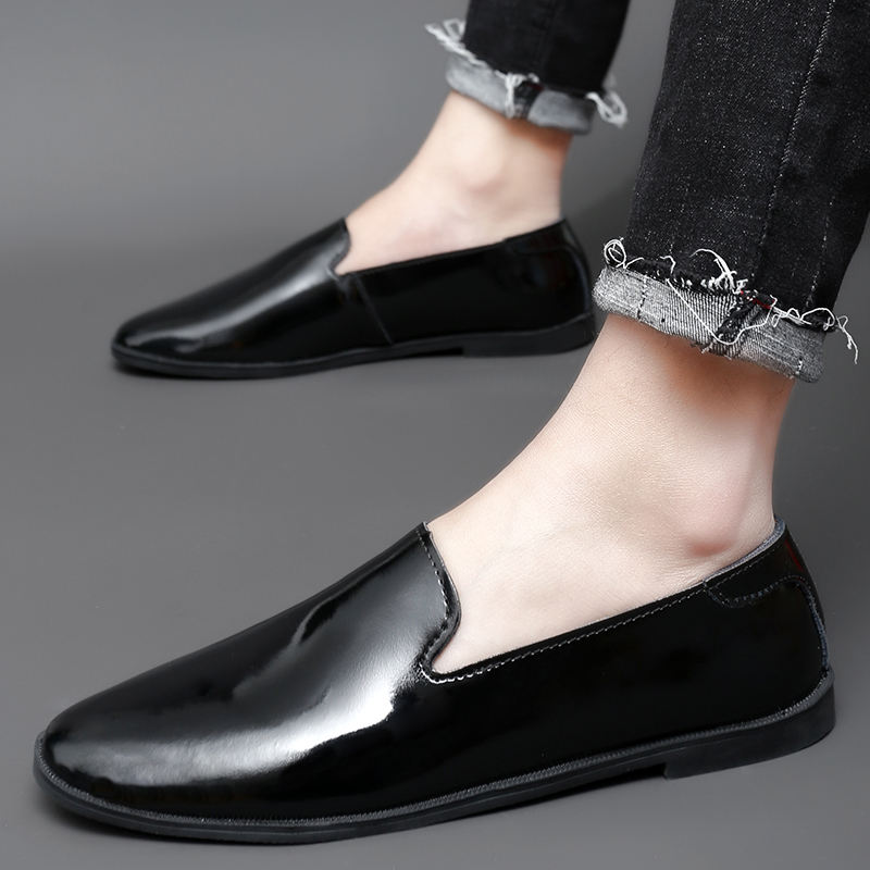 Best Grade Upper Material Genuine Leather Shoes Fashion Slip on Wedding Party Footwear Men Full-Grain Leather Shoes
