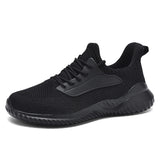Mens White Black Mesh Running Shoes Large Size Athletic Walking Sneakers for Big Foot Comfortable Training