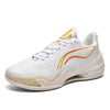 Dark Night Glowing Men Women Breathable Mesh Basketball Shoes with Leopard Print Durable Rubber Outsole for Court Performance