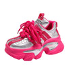 Tenis Feminino Casual Female Running Sports Platform Thick Sole Shoe Pink Sneakers for Women