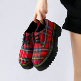 Men's Suede Leather Tassel Loafers With Yellow Stitched Platform Sole Retro Dress Shoes for Daily Commute
