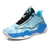 Professional Men Outdoor Sports Sneakers Breathable Mesh Dark Night Glowing Women Boys Basketball Shoes