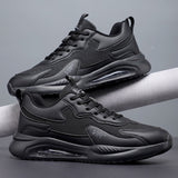 White Black Sneakers Mesh Running Shoes Lightweight Athletic Walking Shoes Chunky Platform Dad Shoes for Daily Wear