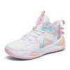 New High Top Basketball Shoes with Breathable Mesh Upper and Durable Rubber Outsole for Enhanced Ankle Support and Traction