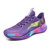 Professional Men Outdoor Sports Sneakers Breathable Blank Mesh Breathable Women Kids Boys Basketball Shoes