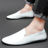Best Grade Upper Material Genuine Leather Shoes Fashion Slip on Wedding Party Footwear Men Full-Grain Leather Shoes