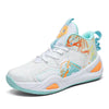 New High Top Basketball Shoes with Breathable Mesh Upper and Durable Rubber Outsole for Enhanced Ankle Support and Traction