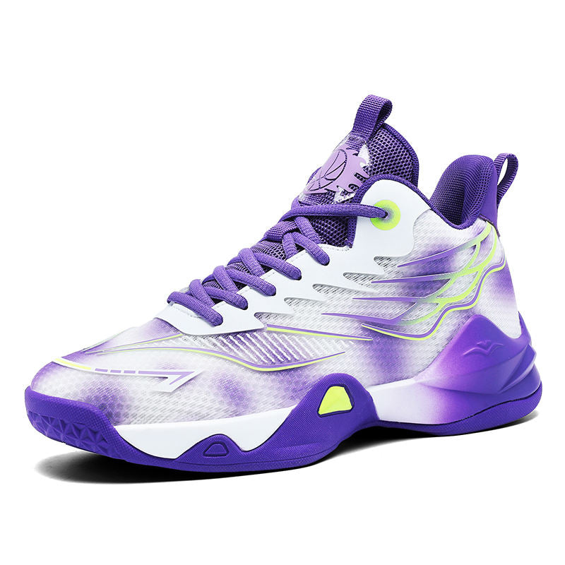 Man Original High Quality Professional Sports Sneakers Blank Breathable Mesh Basketball Shoes for Men