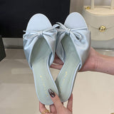 Chaussure Talon Silk Slipper Trendy Sexy Elegant Fashion New Heels for Women