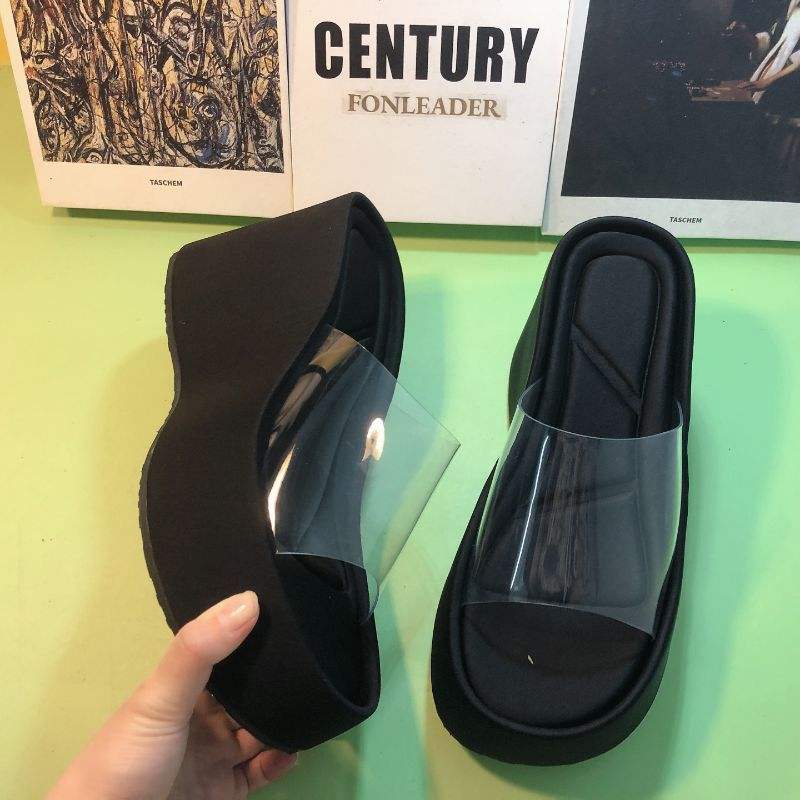 Chaussure Femme Sandale Open Toe Fashion Height Increasing Thick Platform Women's Sandals for Summer