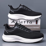 New Ultra Lightweight Breathable Mesh Running Shoes for Men Comfortable Cushioned Athletic Sneakers for Gym Jogging Walking Grey
