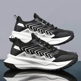Mens Trail Running Shoes Cushioning Sport Sneakers Outdoor Hiking Footwear Women All Terrain Athletic Gym Training Walking Shoes