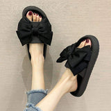 Big Bow Chaussure Femme Sandale Home/Outdoor EVA Open Toe Buckle Women's Home Slippers