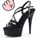 High Heels Shoes for Women Platform Women Stiletto Pumps Super High Party Porm Dancer Dress Large Size Women Dress Shoes Stock