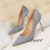 Talons Slipper Office Pumps Formal Dress Shoes Sexy BIgtree Women Heels