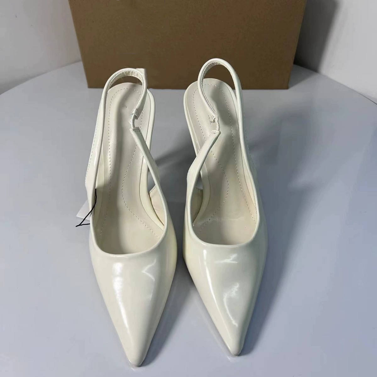 Summer High-Heeled Shoes: Pointed-Toe Closed-Toe Backless Stiletto Mule Sandals, Business & Versatile Women's Casual Footwear