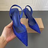 Chaussure Mariage Femme 2021 Latest Design Elegant Sexy Style Rhinestone Pearl High Heel White Wedding Shoes for Bride