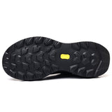 All Black Mens Running Shoes Rotary Buckle Lacing System Athletic Sneakers Lightweight Walking Shoes Cushioning Sport Footwear