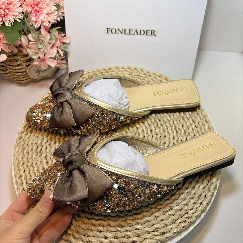 Sepatu Datar Wanita Cute Casual Slipper Style Moccasins Flat Shoes for Women