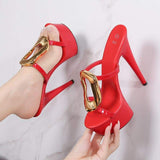 Escarpins Femme Sandalias Stripper Pole Dance 2026 Luxury Fancy High Heels for Women