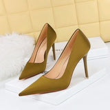 Elegant New Designer Scarpe Tacco Alto Unique Kitten Fashion Sexy Pumps Heels for Ladies Shoes