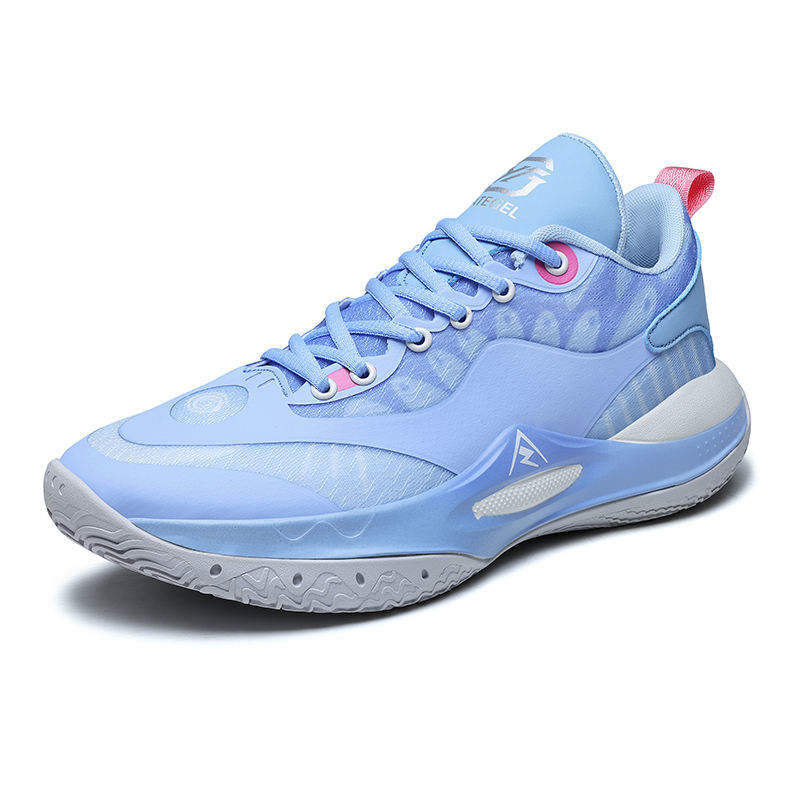 Lightweight Breathable Mesh Basketball Shoes with Responsive Foam Cushioning and Durable Traction Grip for Men and Women