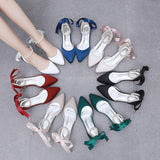 2CM High Quality Woman Shoes Pointed Female Pearl Shoes Office Ladies Pump Flat Shoes for Women