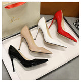 Size 31-43 Tacones Con Diamantes Luxury Elegant Female Footwear Office Wear Pumps Shoes High Heels for Ladies