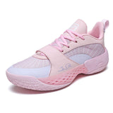 Hook Loop Strap Leather Overlays Basketball Shoes with Enhanced Stability Maximum Airflow for Competitive Games and Training