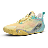 Men Basketball Shoes Pastel Color Block Athletic Sneaker High Support Stability Training Footwear Outdoor Gym Court Sports Shoes
