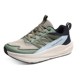 Mens Running Shoes Chunky Thick Platform Sports Sneakers Mesh Walking Footwear Athletic Gym Training Shoes