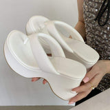 Sandalias Feminina Casual Latest New Fashion Trending Platform Wedge Sandals
