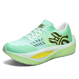 Mens Carbon Plate Running Shoes Women Marathon Racing Sneakers Thick Cushioning Speed Propulsion Athletic Walking Jogging Shoes