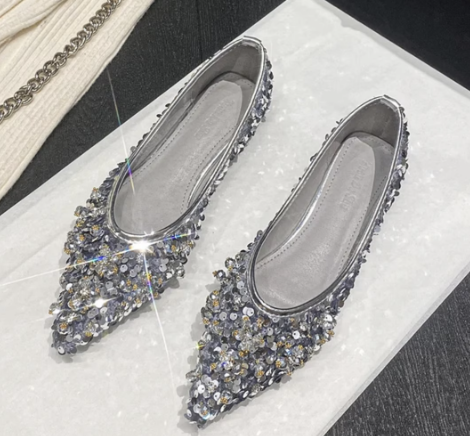 Babouche Femme Trendy Outdoor Female Footwear Diamond Flat Sandals Women's Slippers