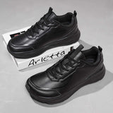 Men Wide Toe Box Walking Shoes Lightweight Wide Width Sneakers Roomy Fit Breathable Work Shoes for Big Feet