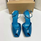 Fashion Sandalias Elegantes Peep Toe Sandal 2026 Summer Heels for Women