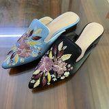 Slip on Pointed Toe Casual Comfort Flat Loafers Women's Casual Shoes for Office Ladies