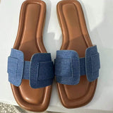 Sandales Dames Summer Soft Fabric Female Wanita Sandal for Women