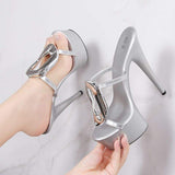 Escarpins Femme Sandalias Stripper Pole Dance 2026 Luxury Fancy High Heels for Women