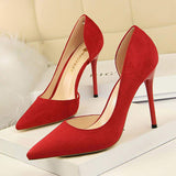 Escarpins Femme Talon Haut Bigtree Factory Red Pumps Fashion Sexy Women Ladies Heels Shoes 2025