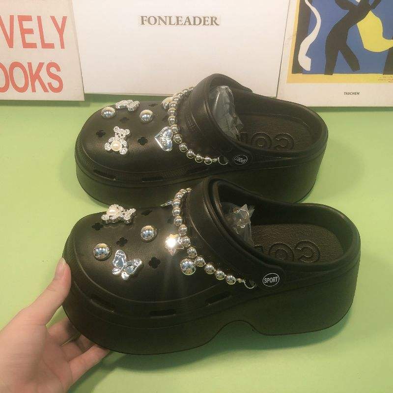 Comfortable Soft Sandali Donna Summer Thick Bottom Slides Platform Sandals
