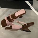 5CM Low Tacones Para Los Zapatos New Trendy Fashion Slipper Elegant High Heels Women's Pumps Shoes