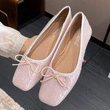 Sequin Sandales-Femme- Job Female Shoes High Quality Flat Pumps for Ladies