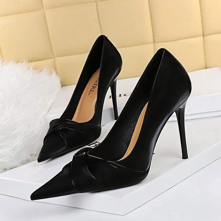 Soulier Femme Talons Good Quality Female Office Wear Pumps Sexy Shoes Bigtree High Heels