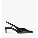 New Arrival Women's Mules: Embossed Pattern Pointed-Toe Versatile Sexy Stiletto Slide Heels